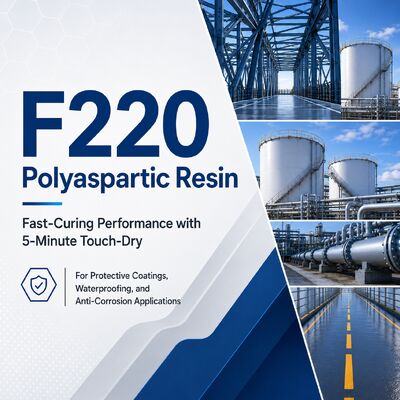 F220: A Fast-Curing Polyaspartic Resin with 5-Minute Touch-Dry Performance